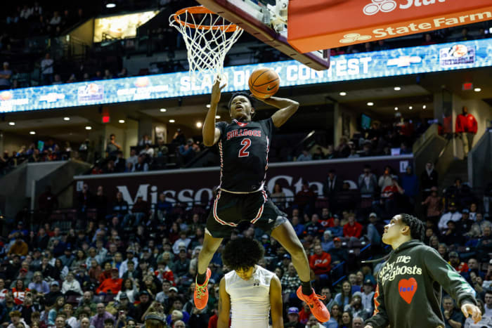 Bass Pro Tournament of Champions Missouri boys basketball dunk contest January 13 2024 Nate Latsch 25438